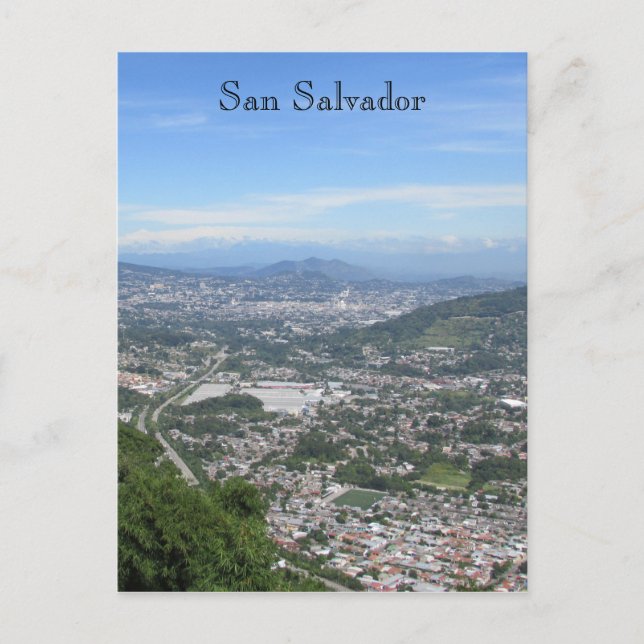 Carte Postale vue san salvador (Devant)