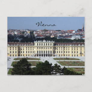 Carte Postale vue schönbrunn