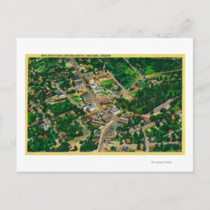 Carte Postale Vue Skyliner en direction sud sur Ashland, OR