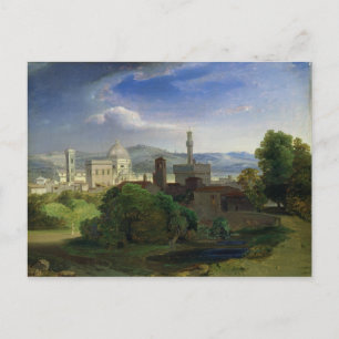 Carte Postale Vue sur Florence, vers 1829