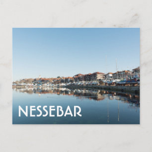 Carte Postale Vue sur la célèbre ville bulgare Nessebar