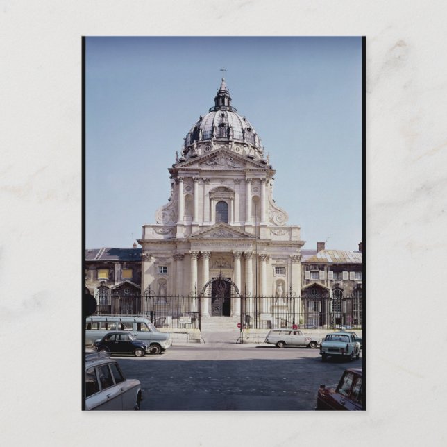 Carte Postale Vue sur la façade de Val-de-Grace (Devant)