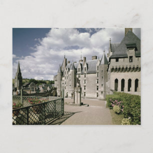 Carte Postale Vue sur la façade ouest de la restaurée