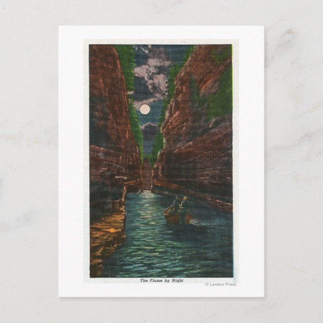 Carte Postale Vue sur la lune de la lume (Devant)