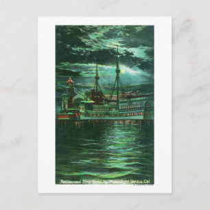 Carte Postale Vue sur la lune du restaurant Ship Hotel