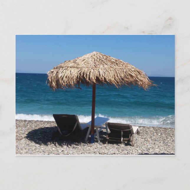 Carte Postale Vue sur la mer (Devant)