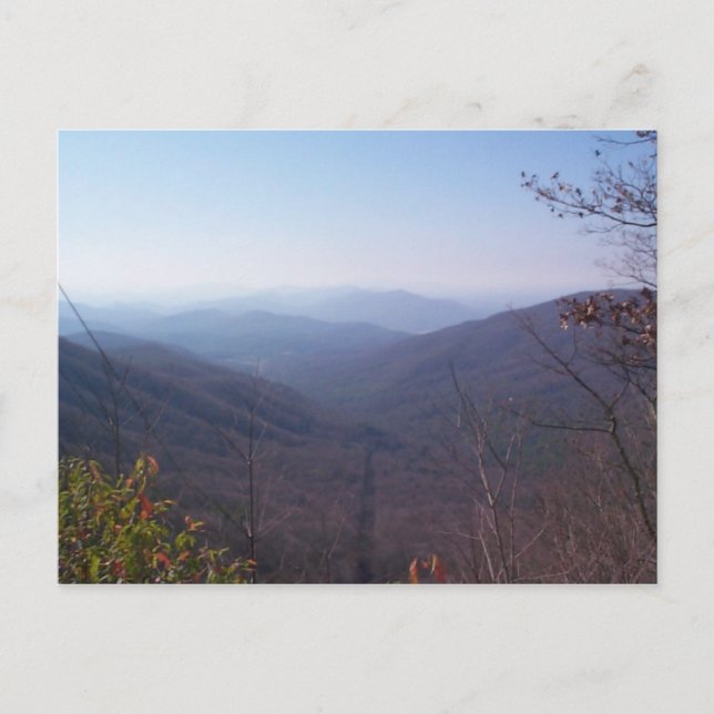 Carte Postale Vue sur la montagne Viking (Devant)