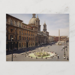 Carte Postale Vue sur la place