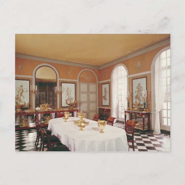 Carte Postale Vue sur la salle à manger (Devant)