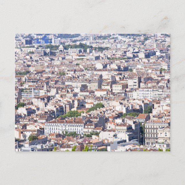 Carte Postale Vue sur la ville de Marseille (Devant)