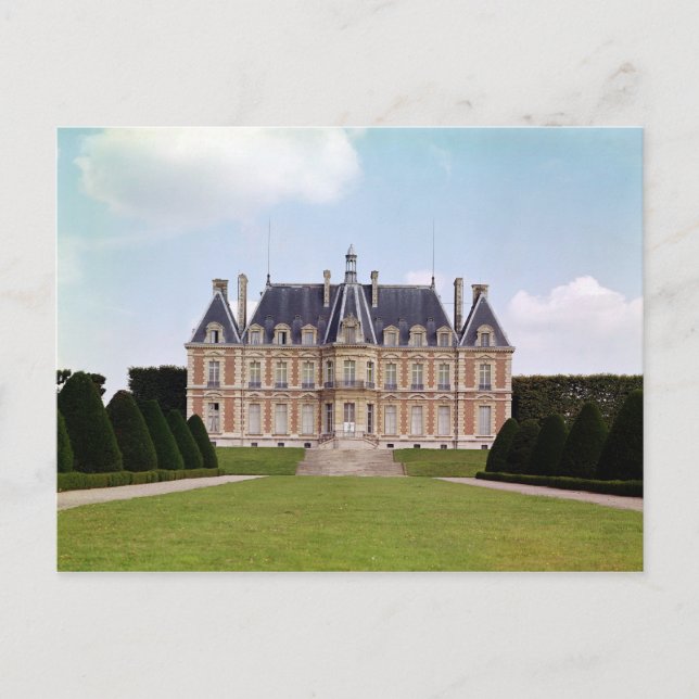 Carte Postale Vue sur le château (Devant)