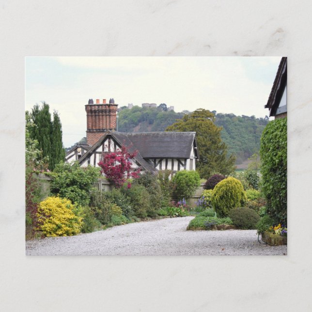 Carte Postale Vue sur le château de Beeston (Devant)
