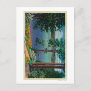 Carte Postale Vue sur le lac ArrowheadLac Arrowhead, CA 2