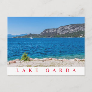 Carte postale vue sur le lac de Garde