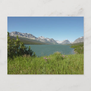 Carte Postale Vue sur le lac Swiftcurrent du parc national des G