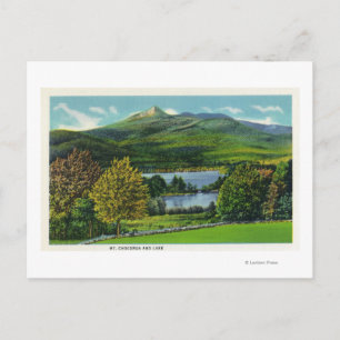 Carte Postale Vue sur le Mont Chocorua et le lac