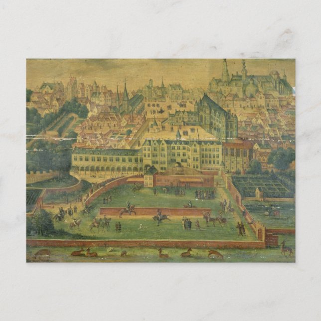 Carte Postale Vue sur le Palais Royal, Bruxelles (Devant)