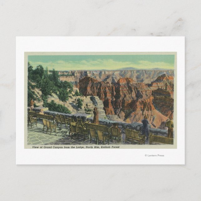 Carte Postale Vue sur le parc (Devant)