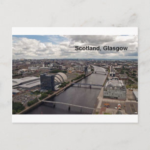 Carte Postale Vue sur l'Ecosse depuis la tour de glasgow (St.K.)