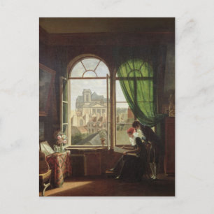 Carte Postale Vue sur l'église Saint-Eustache