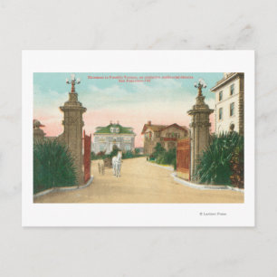 Carte Postale Vue sur l'entrée de la terrasse Presidio
