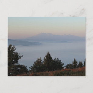 Carte Postale Vue sur les Tatras depuis Pieniny