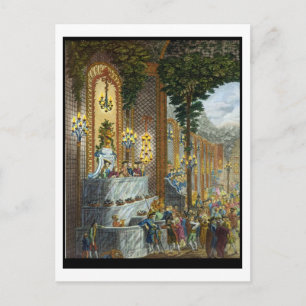 Carte Postale Vue sur l'intérieur dans l'une des chambres du Pl