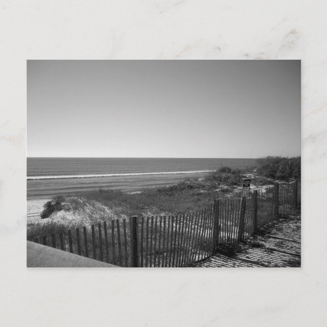 Carte Postale Vue sur l'océan (Devant)