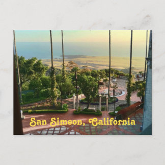 Carte Postale Vue sur l'océan San Simeon