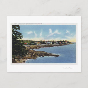 Carte Postale Vue sur Ocean Point, Maisons en bord de mer