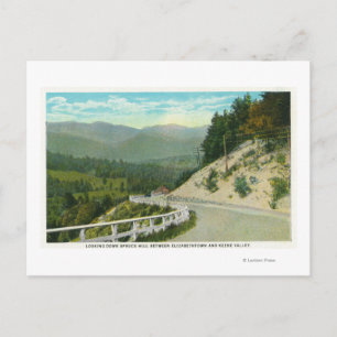 Carte Postale Vue sur Spruce Hill avant Keene Valley