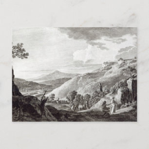 Carte Postale Vue sur Tarquinia et Corneto