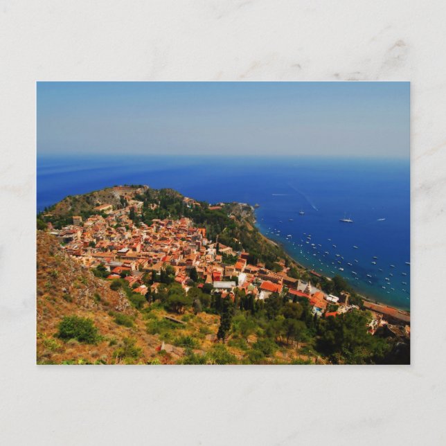 Carte Postale Vue Taormina 2 (Devant)