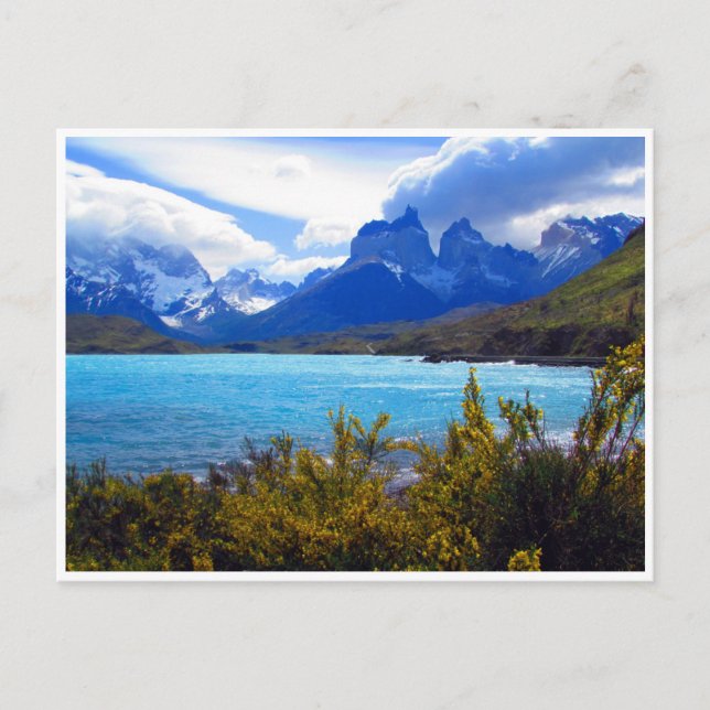 Carte Postale vue torres del paine (Devant)