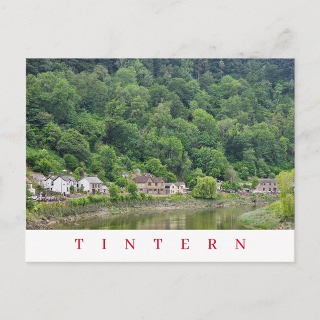 Carte postale vue village Tintern (Devant)