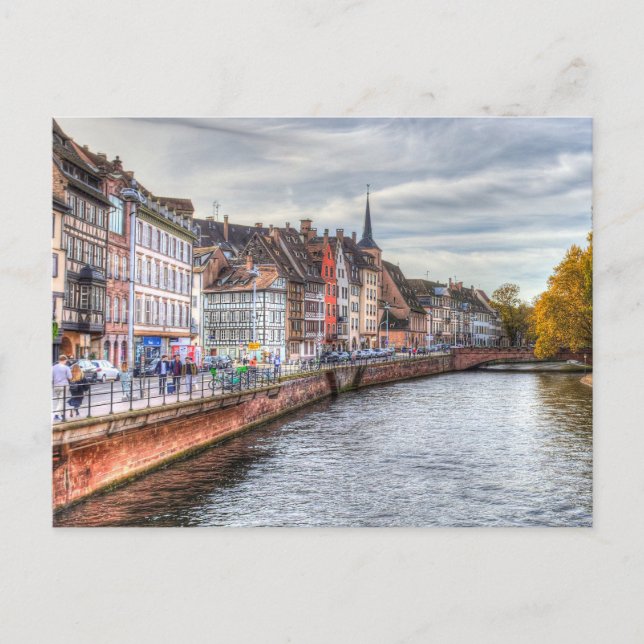 Carte Postale Vue ville de Strasbourg (Devant)