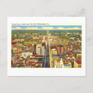 Carte Postale Vue vintage de Philadelphie, Penn.,