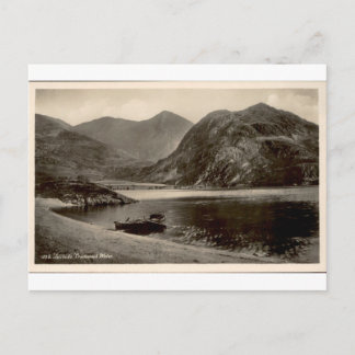 Carte Postale Vue vintage du lac Crummock Water Solitude