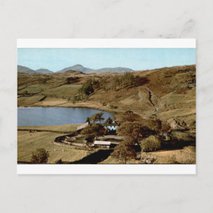 Carte Postale Vue vintage du lac de Watendlath dans le Lake Dist
