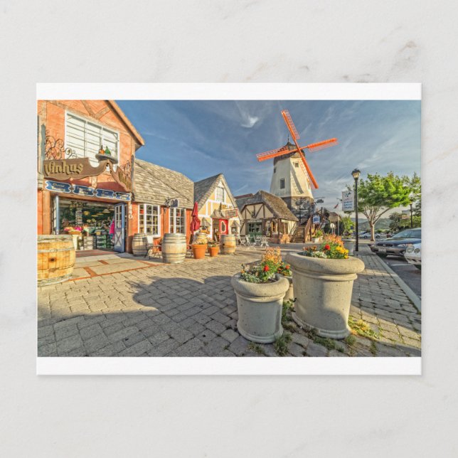 Carte Postale Vue Windmill Solvang (Devant)