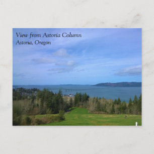 Carte Postale Vues de la colonne Astoria, Oregon