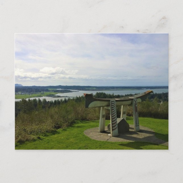 Carte Postale Vues de la colonne Astoria, Oregon (Devant)