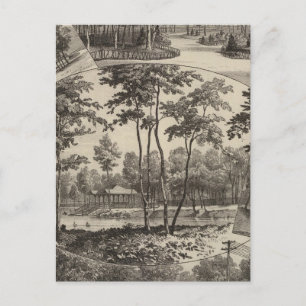 Carte Postale Vues sur Merriam Park, Kansas