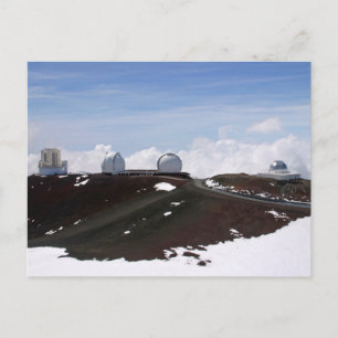 Carte Postale W.M. Observatoire de Keck sur Mauna Kea, Hawaii