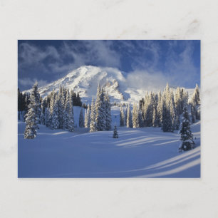 Carte Postale WA, Parc national du mont Rainier, mont Rainier et