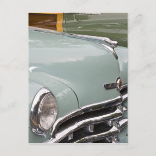 Carte Postale WA, Seattle, automobile américaine classique. 3