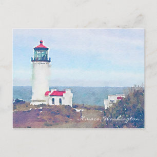 Carte Postale WA Watercolor Print