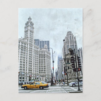 Carte postale Wacker Dr Chicago