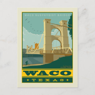 Carte Postale Waco, Texas