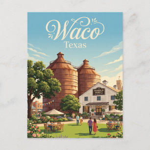 Carte Postale Waco, Texas
